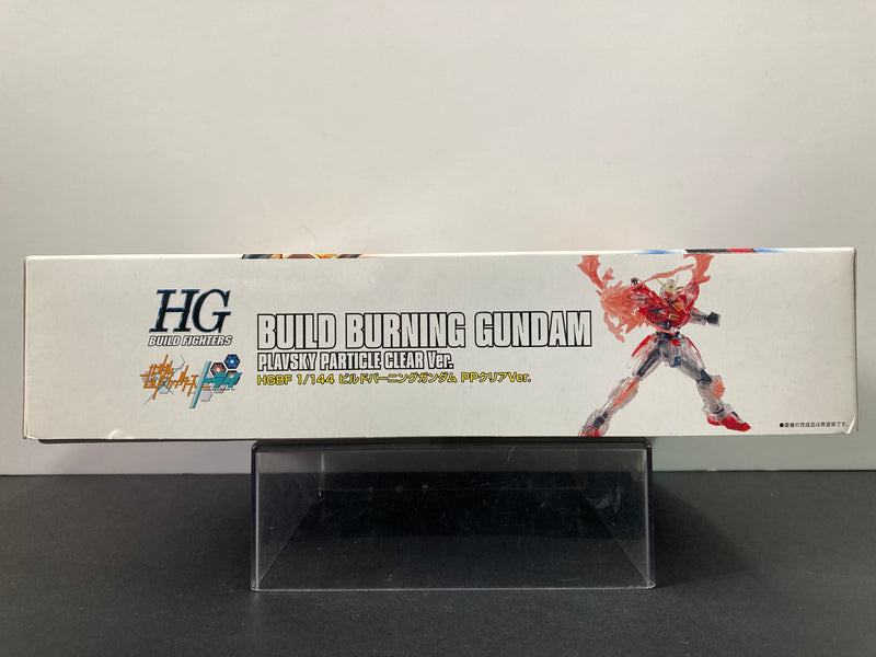 HGBF 1/144 BG-011B Build Burning Gundam Plavsky Particle Clear Color Version Team Try Fighters: Sekai Kamiki's Mobile Suit 2015 World Hobby Fair Special Version