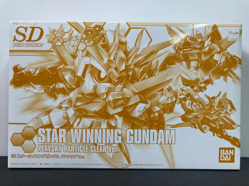 SDBF BB Senshi SD-237S Star Winning Gundam Plavsky Particle Clear Color Version - 2015 World Hobby Fair Special Version