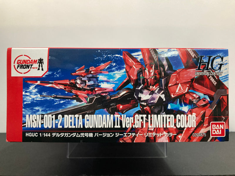 Gundam Front Tokyo HGUC 1/144 MSN-001-2 Delta Gundam II Ver. GFT Limited Color