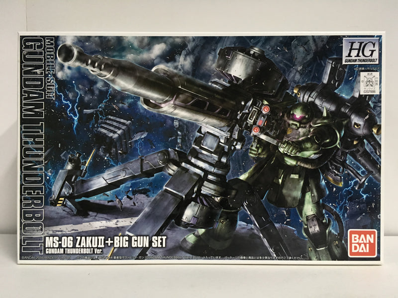 MS-06 Zaku II + Big Gun Set (Gundam Thunderbolt Version)
