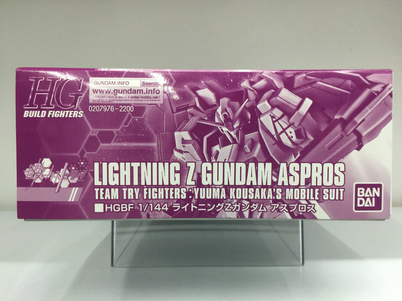 HGBF 1/144 MSZ-006LGT-3 Lightning Zeta Z Gundam Aspros Team Try Fighters: Yuuma Kousaka's Mobile Suit