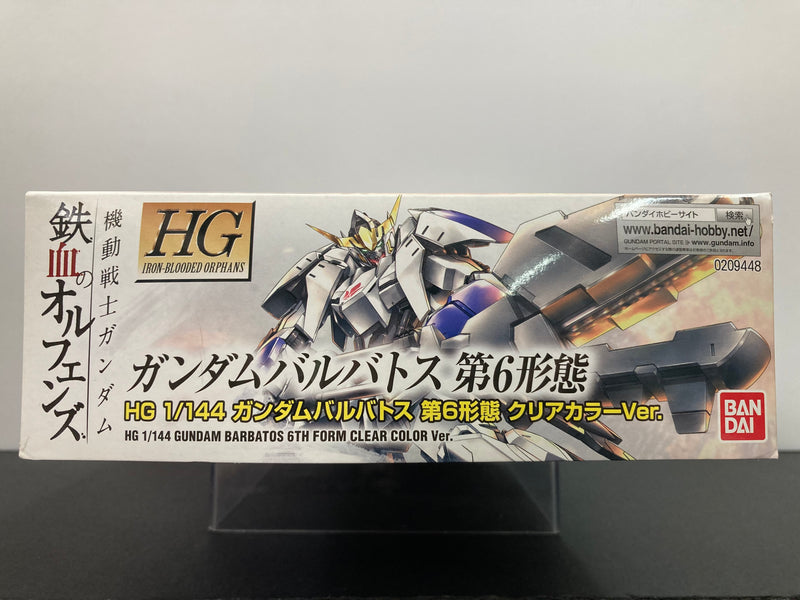HGIBO 1/144 ASW-G-08 Gundam Barbatos 6th Form Clear Color Version 2016 Gunpla Expo World Tour Japan Special Color Version