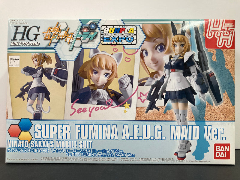 HGBF 1/144 SF-01 Super Fumina A.E.U.G. Maid Version 2016 Gunpla Expo World Tour Japan Special Color Version