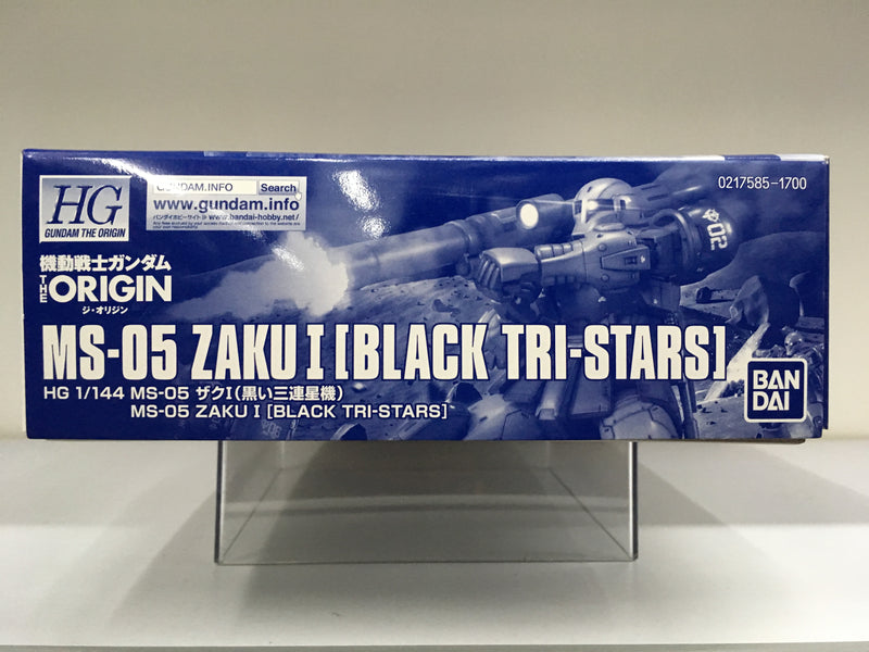 HGGTO 1/144 MS-05 Zaku I [Black Tri-Stars] Autonomous Republic of Zeon Mobile Suit