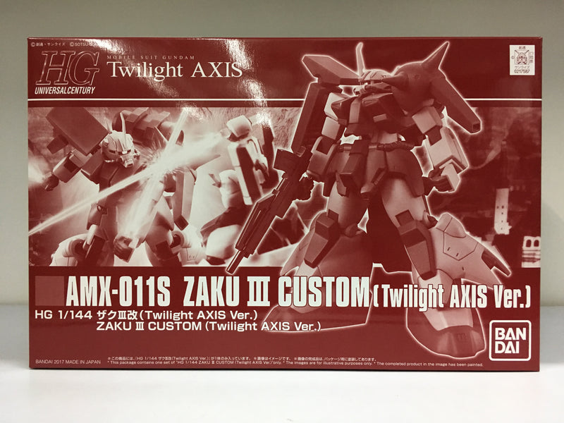 HGUC 1/144 AMX-011S Zaku III Custom (Twilight Axis Version)