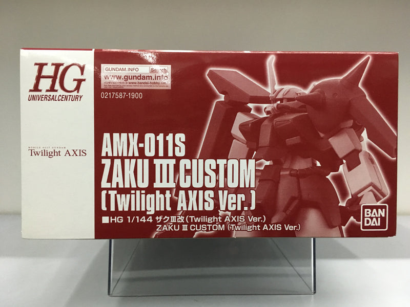 HGUC 1/144 AMX-011S Zaku III Custom (Twilight Axis Version)