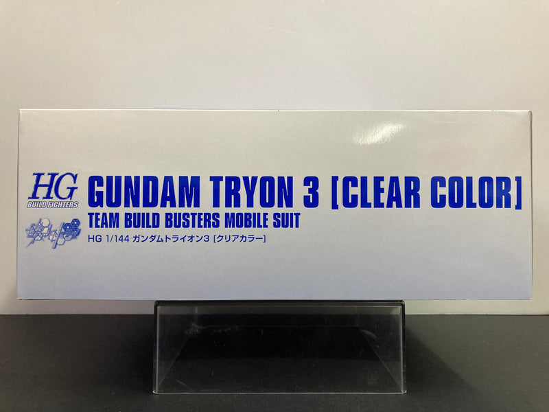 HGBF 1/144 Gundam Tryon 3 [Clear Color Version] Team Build Busters Mobile Suit 2017 Gunpla Expo World Tour Japan Special Color Version