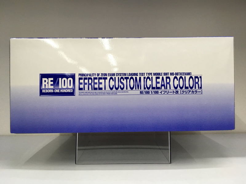Zeon Color RE 1/100 Efreet Custom Clear Color Version Principality of Zeon Exam S