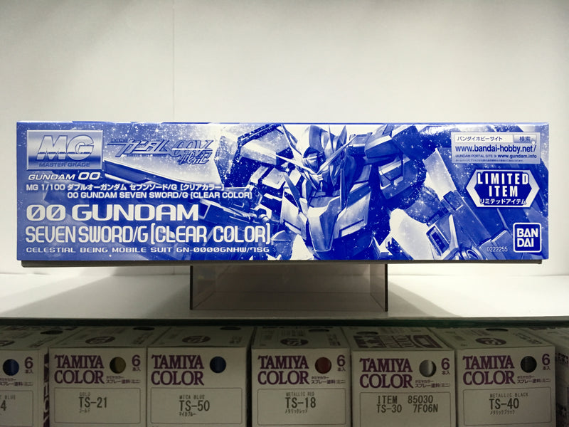 MG 1/100 00 Gundam Seven Sword/G Clear Color Version Celestial Being Mobile Suit GN-0000GNHW/7SG