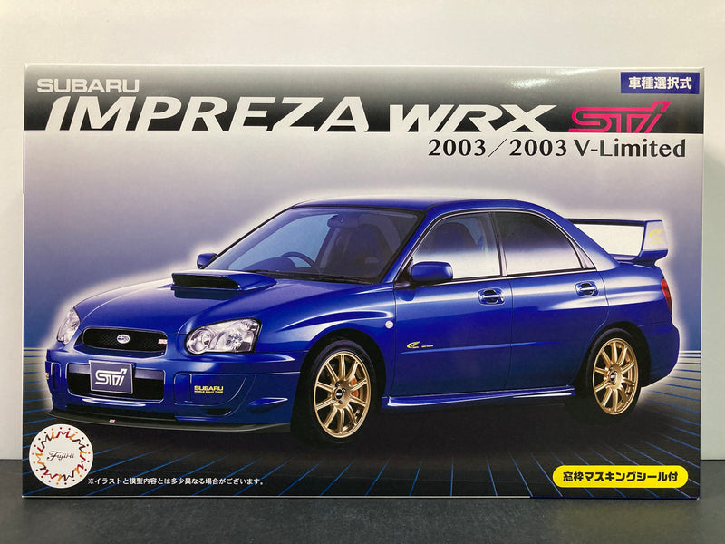 ID-103 Subaru Impreza WRX STi GDB - 2003/2003 V-Limited Version