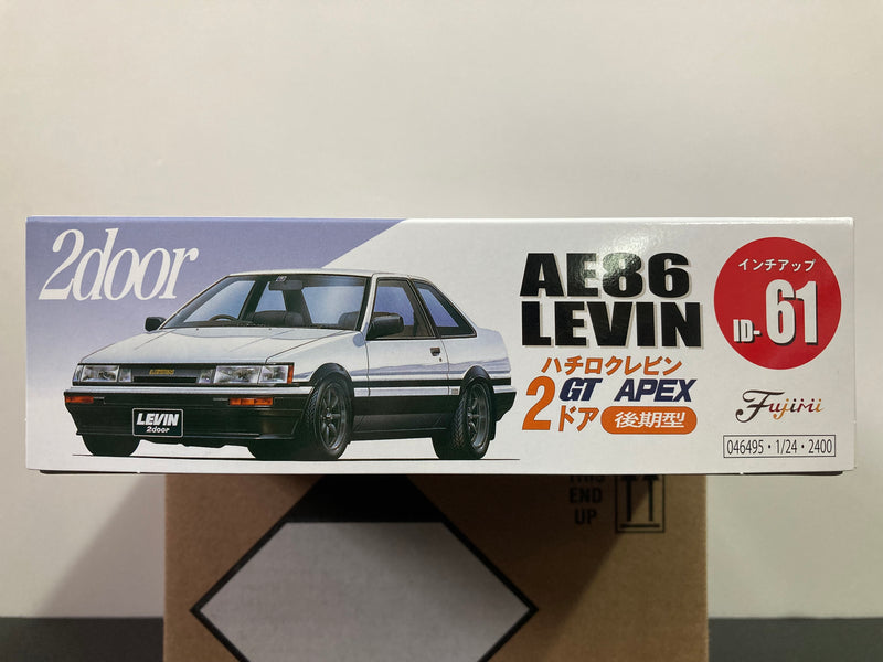 ID-61 Toyota Corolla Levin GT-Apex AE86 Year 1986 2 Door Hatchback Kouki Late Version