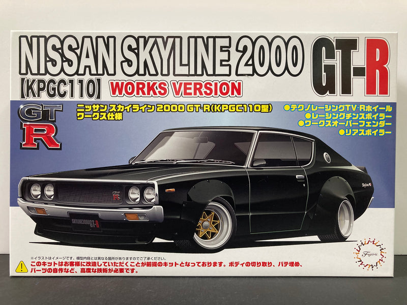 ID-136 Nissan Skyline 2000 GT-R KPGC110 Works Version