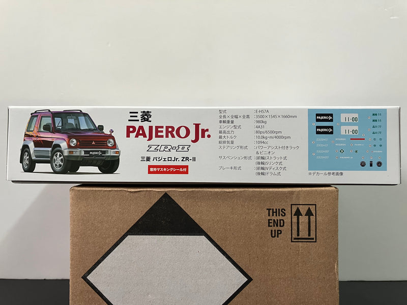 ID-116 Mitsubishi Pajero Junior ZR-II H57A with Window frame masking stickers