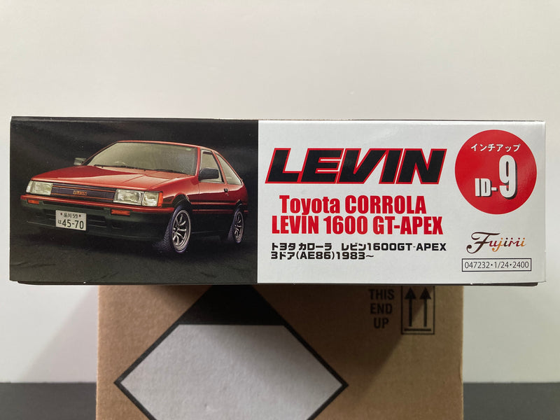 ID-9 Toyota Corolla Levin GT-Apex AE86 Year 1983 3 Door Coupe Zenki Early Version