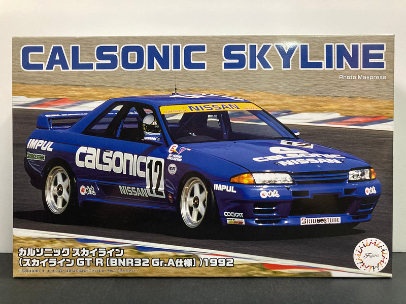 ID-296 Nissan Skyline GT-R BNR32 ~ Year 1992 Group A Calsonic Team Impul Version - New E.A.S. System