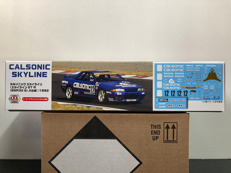 ID-296 Nissan Skyline GT-R BNR32 ~ Year 1992 Group A Calsonic Team Impul Version - New E.A.S. System