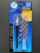 Craft Tools - Hobby Knife (5 Assorted Interchangeable Blades) 模型專用筆刀 [09908]