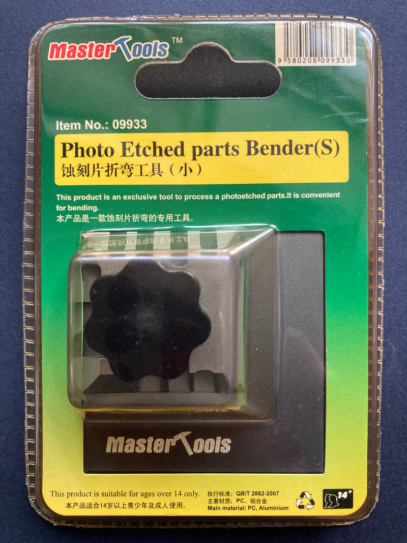 Master Tools - Aluminium Alloy Photo-Etched Parts Bender (S) - 鋁合金蝕刻片折彎工具 (小) [09933]