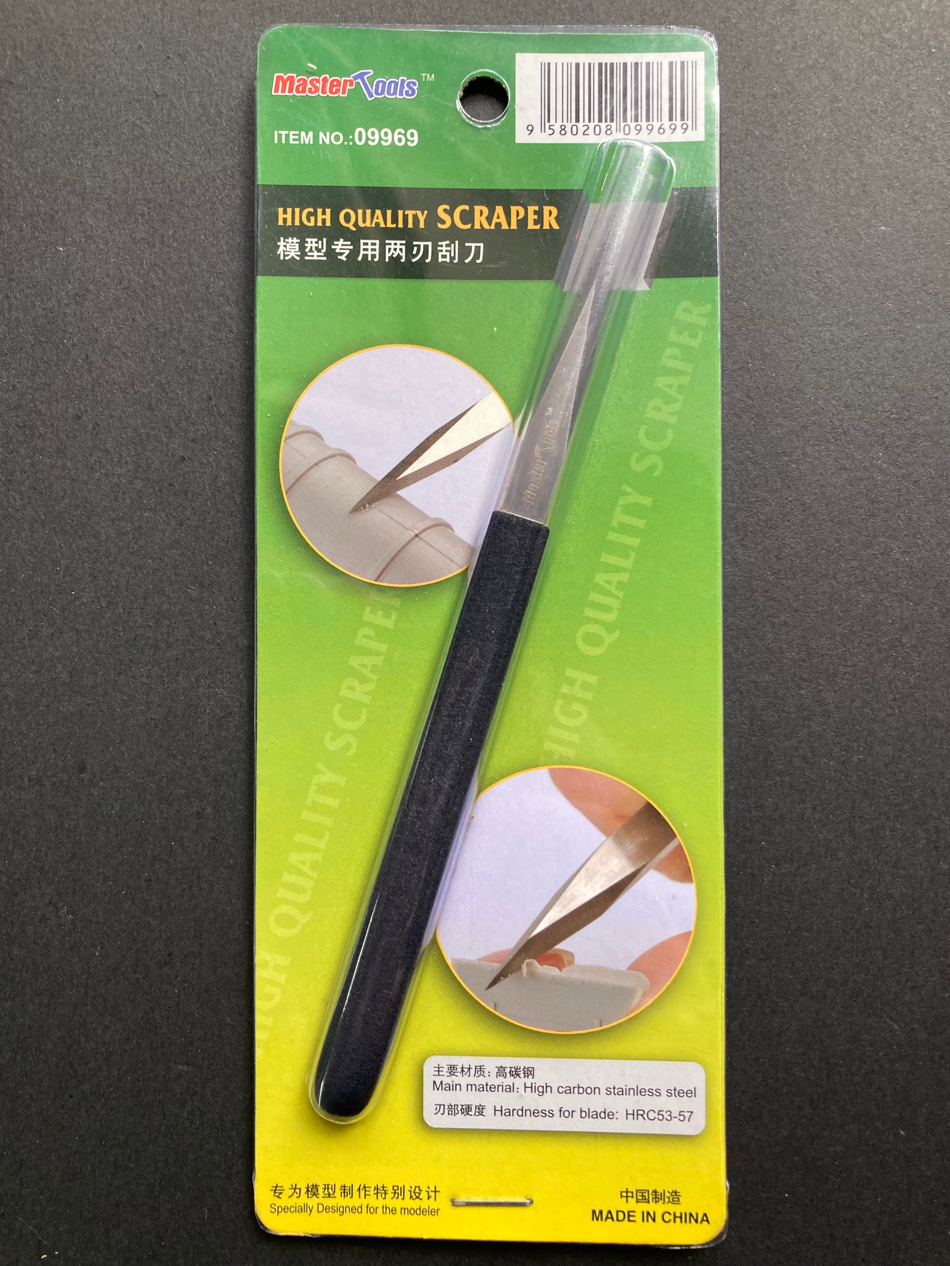Master Tools - High Quality Scraper (High Carbon Stainless Steel) - 模型