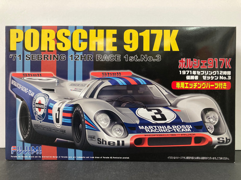 RS-84 Porsche 917K Year 1971 Sebring 12 Hours Race 1st. Winner No.3 Version with special photo-etched parts