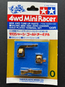 [15059] Racing Mini 4WD Zero Chassis Gold Plated Terminal Set