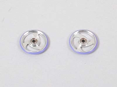 [15251] 19 mm Aluminum Roller with Plastic Ring