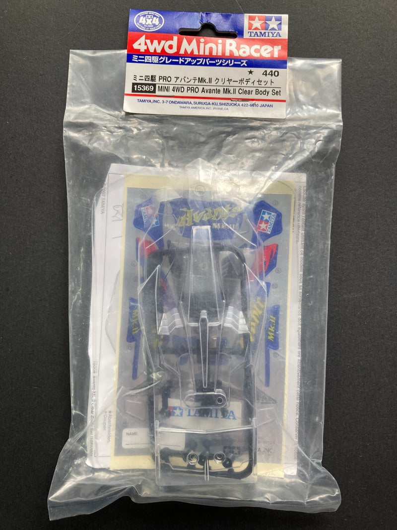 [15369] Mini 4WD PRO Avante Mk.Ⅱ Clear Body Set