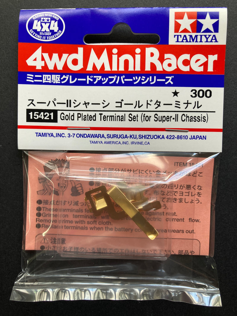 [15421] Gold Plated Terminal Set (for Super-II Chassis)