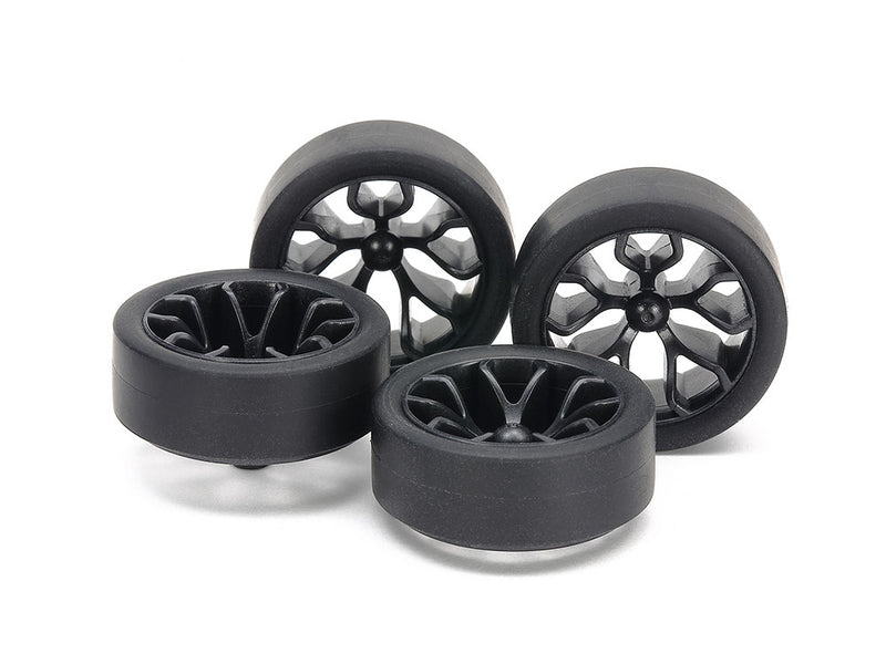 [15542] Super Hard Small Diameter Low-Profile Tires (26 mm) & Carbon Wheels (Y Spoke)