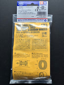 [15545] Hard Small Diameter Low-Profile Tires (26 mm/Gray) & Carbon Wheels (Dish, for Super X & XX Chassis)