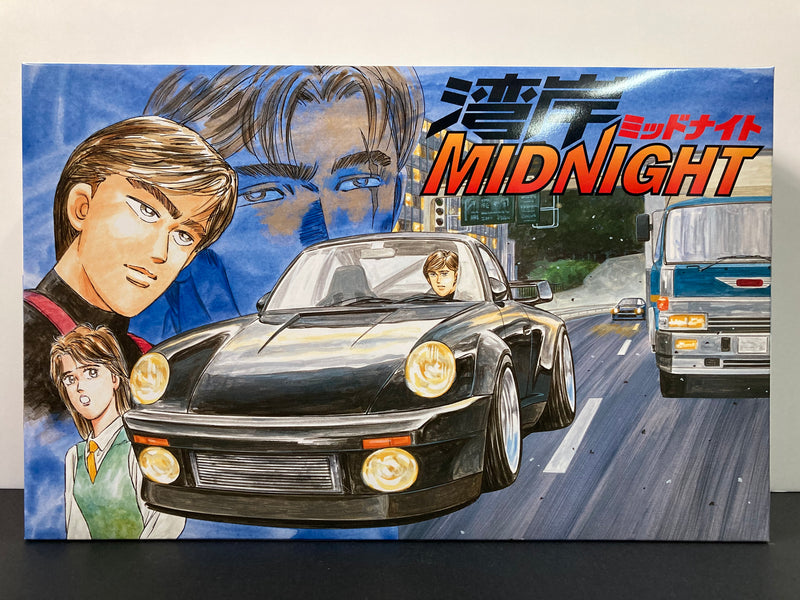 Wangan Midnight No. 2 Porsche 911 Turbo Blackbird ~ Shima Tatsuya ブラックバード