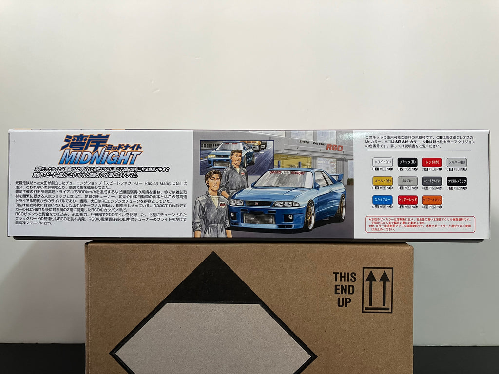 R33 Rgo Speed Wangan Midnight No. 4 Nissan Skyline GT-R R33 V-Spec (BCNR33) RGO ~ Ka