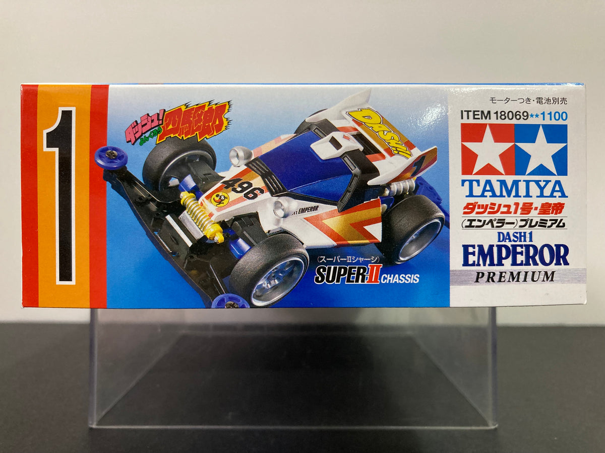 Requires 2 Aa Batteries Tamiya 18069 1/32 Mini 4WD Dash-1 Emperor