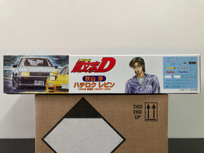 Initial D No. 6 Toyota Corolla Levin GT-Apex AE86 Zenki Early Spec Version ~ Wataru Akiyama [秋山渉]