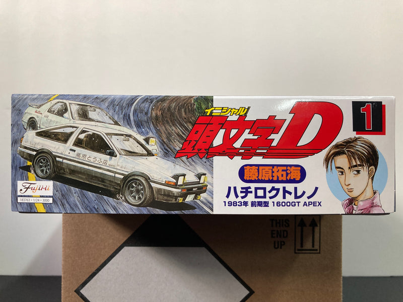 Initial D No. 1 Toyota Corolla Sprinter Trueno GT-Apex AE86 Zenki Early Spec Version ~ Takumi Fujiwara [藤原拓海 - 藤原とうふ店]