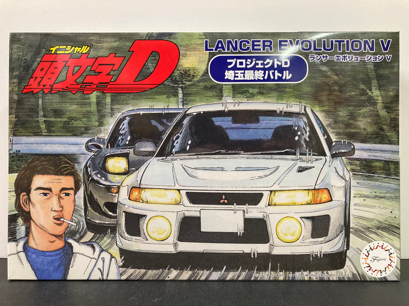 Initial D No. 20 Mitsubishi Lancer Evolution V RS CP9A ~ Aikawa [会川 - ランサーエボの男たち] (Project D Saitama Final Battle)