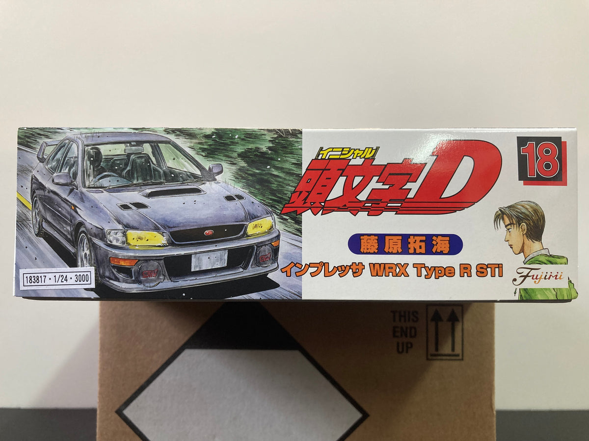 Initial D No. 18 Subaru Impreza WRX STi Coupe Type R Version V GC8 ~ T