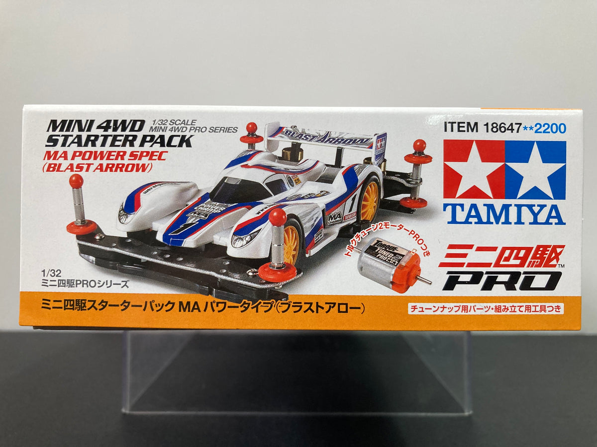 18647] Mini 4WD Starter Pack MA Power Spec (MA Chassis - Blast Arrow)