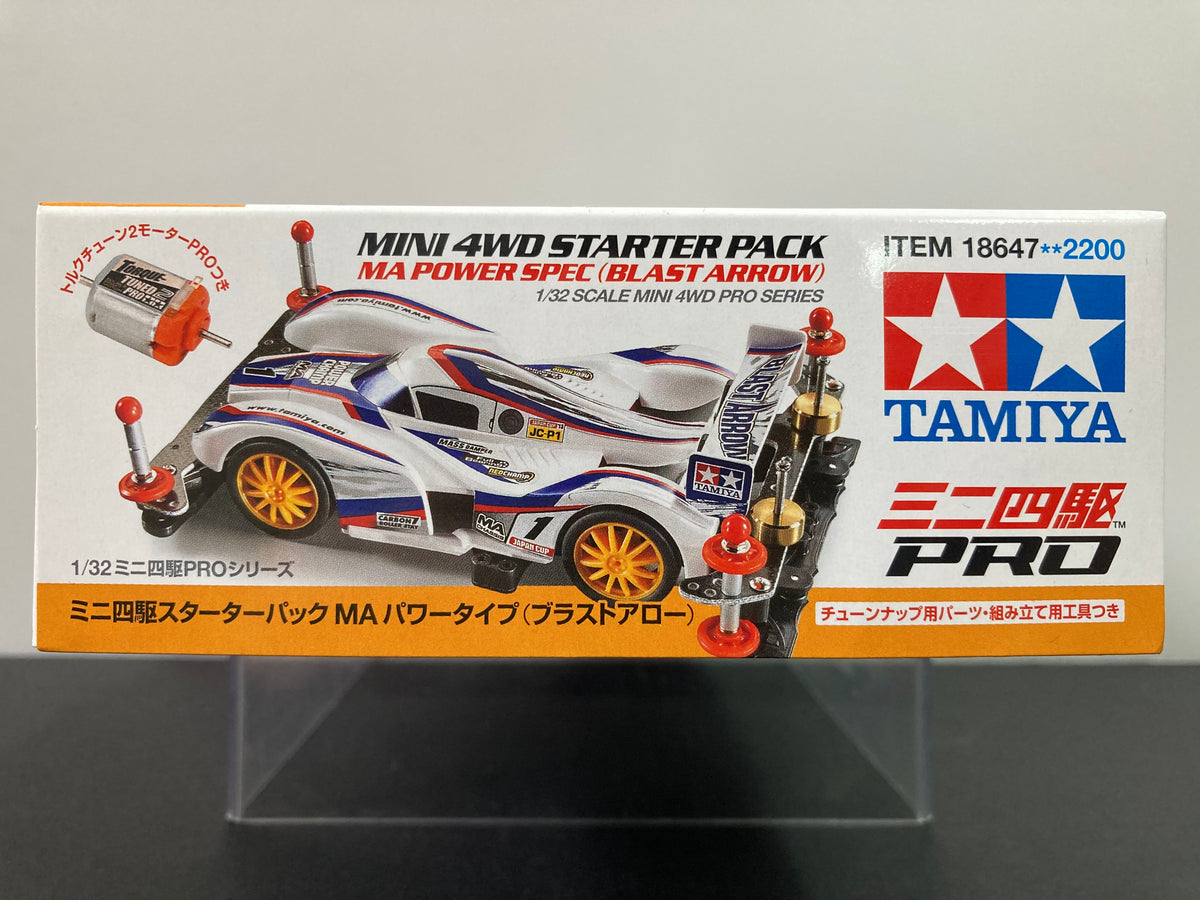18647] Mini 4WD Starter Pack MA Power Spec (MA Chassis - Blast Arrow)