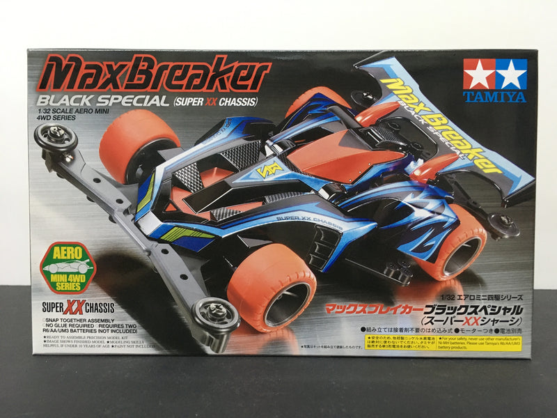 [19618] Max Breaker ~ Black Special Version (Super XX Chassis) [一文字豪樹 ~ 麥斯極速 超級先鋒]
