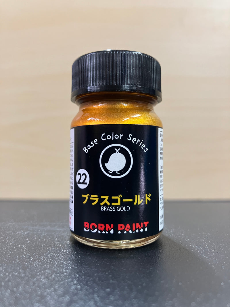 No. 22 Brass Gold [油性塗料 - 黃銅金] (ブラスゴールド) 15 ml