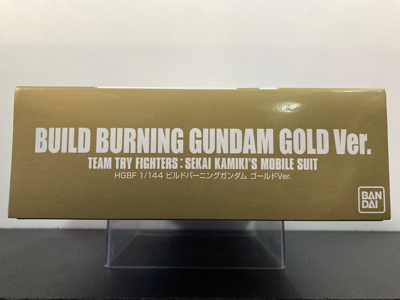 HGBF 1/144 BG-011B Build Burning Gundam Gold Version Team Try Fighters: Sekai Kamiki's Mobile Suit - 2015 Gunpla x Gundam.info New Year Campaign Special Version