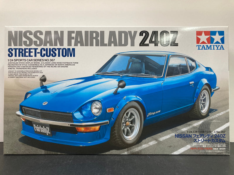 Tamiya No. 367 Nissan Datsun Fairlady Z 240Z S30 Street Custom Version