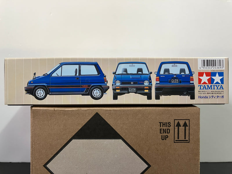 Tamiya No. 369 Honda City Turbo I AA ~ Year 1982 Version with Honda Motocompo