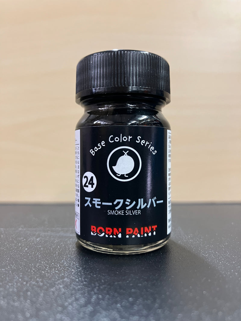 No. 24 Smoke Silver [油性塗料 - 煙燻銀] (スモークシルバー) 15 ml