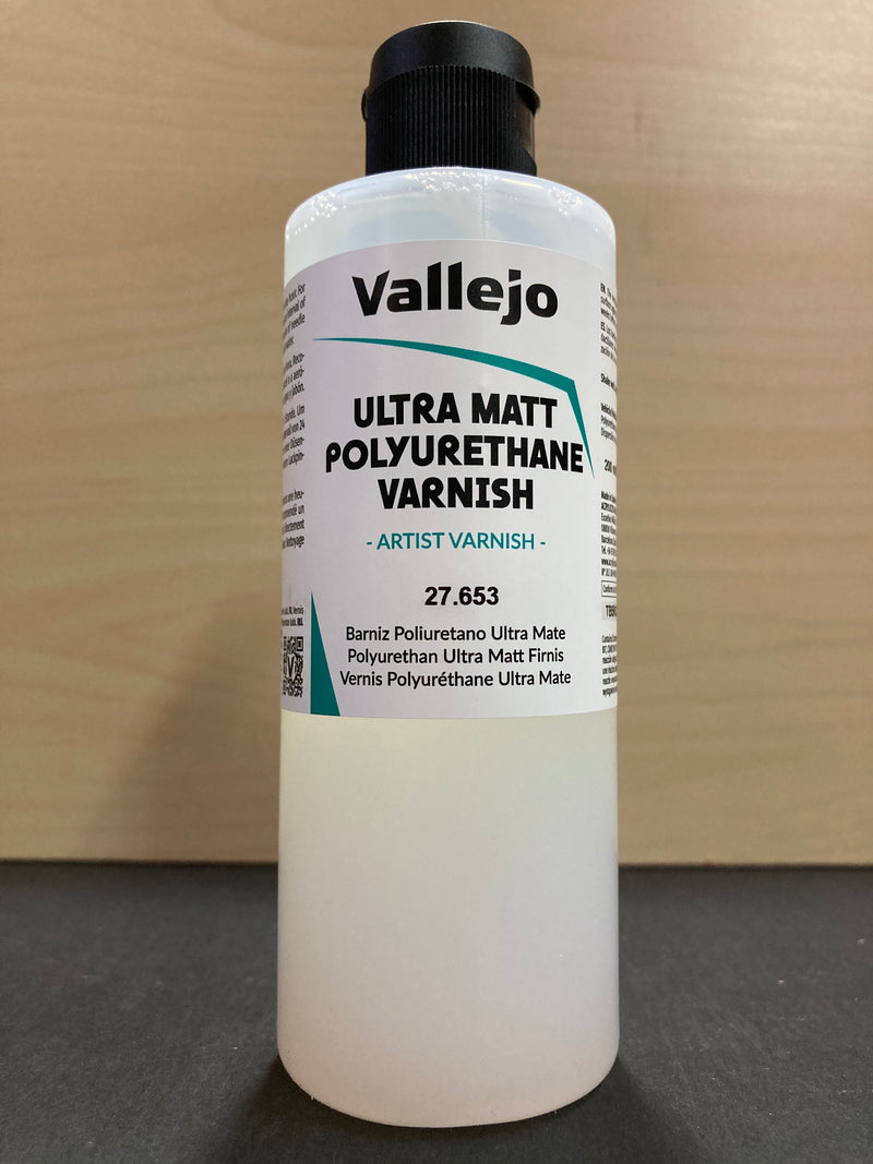 Polyurethane Varnish - 水性聚氨酯透明保護漆 [防刮/抗UV] 200 ml