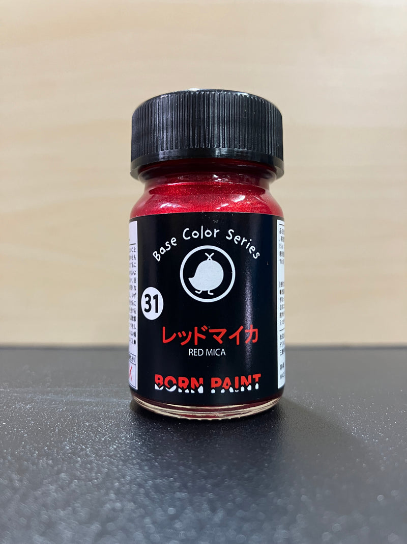 No. 31 Red Mica [油性塗料 - 紅雲母] (レッドマイカ) 15 ml