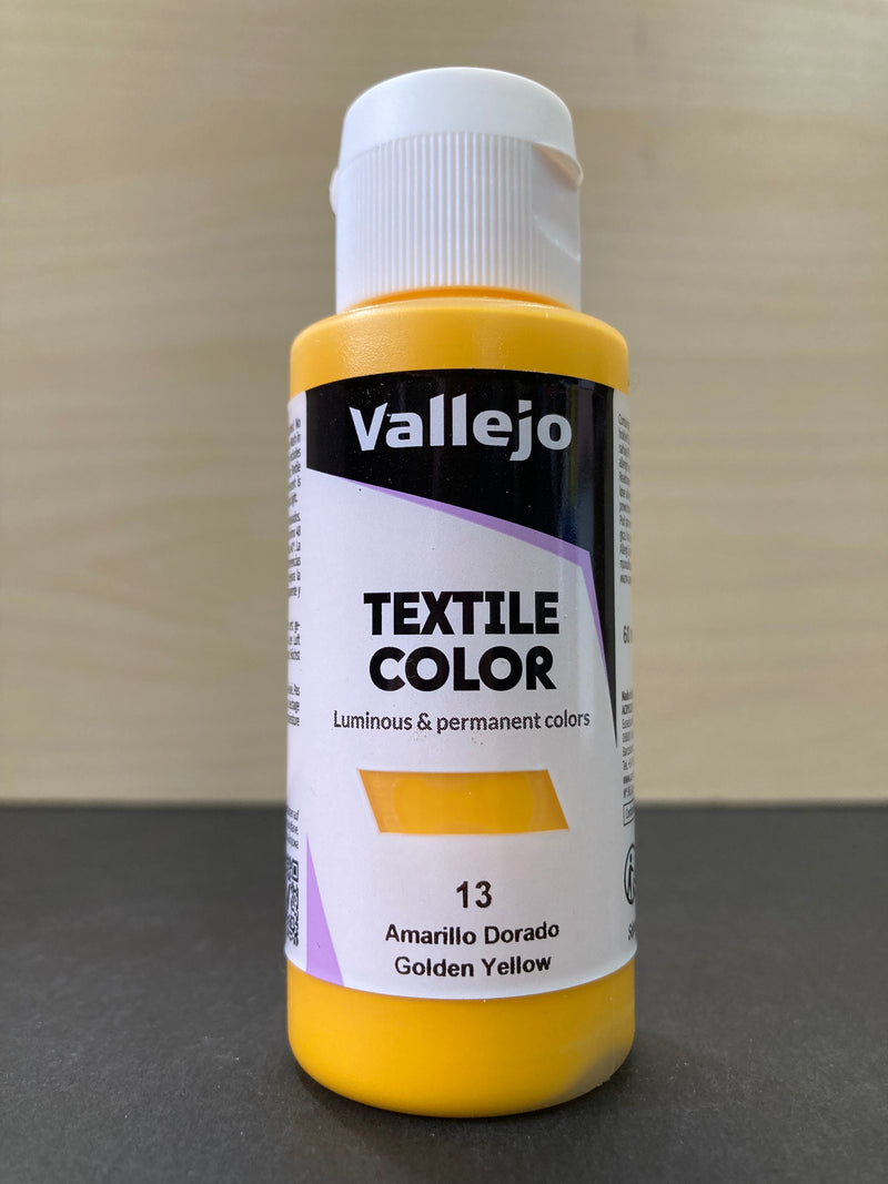 Textile Color - 紡織品色彩, 布料水性漆  & 輔助劑 (適合棉布/亞麻布使用) 60 ml