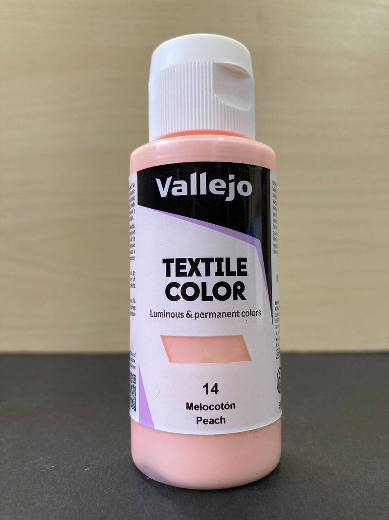 Textile Color - 紡織品色彩, 布料水性漆  & 輔助劑 (適合棉布/亞麻布使用) 60 ml