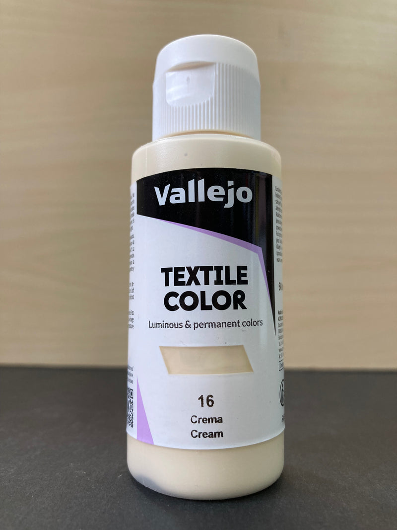 Textile Color - 紡織品色彩, 布料水性漆  & 輔助劑 (適合棉布/亞麻布使用) 60 ml